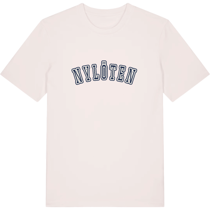 Nylöten college t-shirt – t-shirt från PinShirt