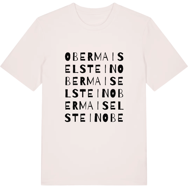 Obermaiselstein ordlek t-shirt – t-shirt från PinShirt