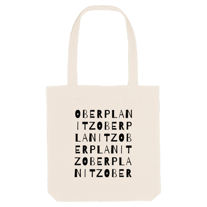 Oberplanitz ordlek tygkasse – tygkasse från PinShirt
