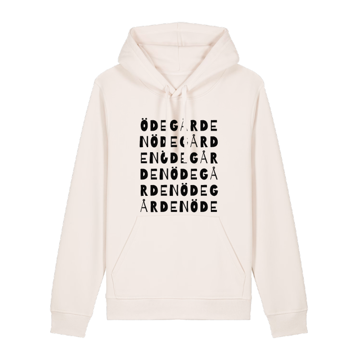 Ödegården ordlek hoodie – hoodie från PinShirt