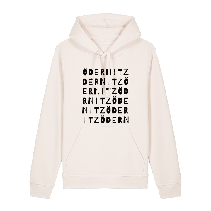 Ödernitz ordlek hoodie – hoodie från PinShirt