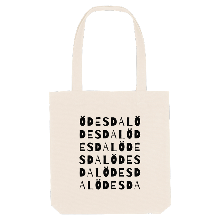 Ödesdal ordlek tygkasse – tygkasse från PinShirt