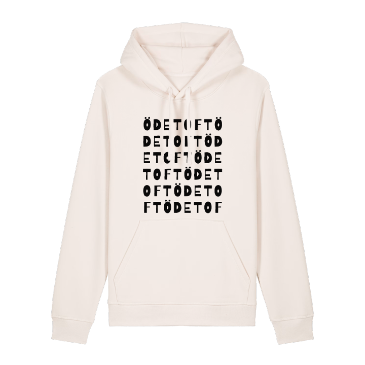 Ödetoft ordlek hoodie – hoodie från PinShirt