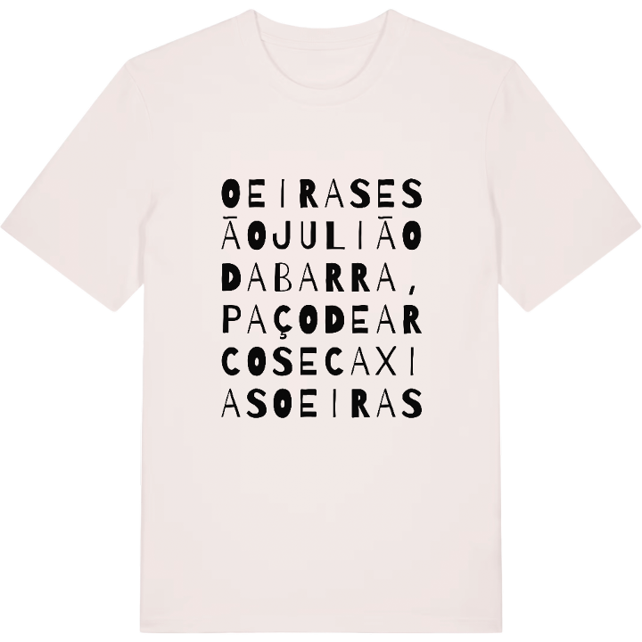 Oeiras e São Julião da Barra, Paço de Arcos e Caxias ordlek t-shirt – t-shirt från PinShirt