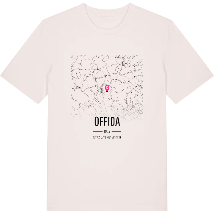 Offida karta t-shirt – t-shirt från PinShirt