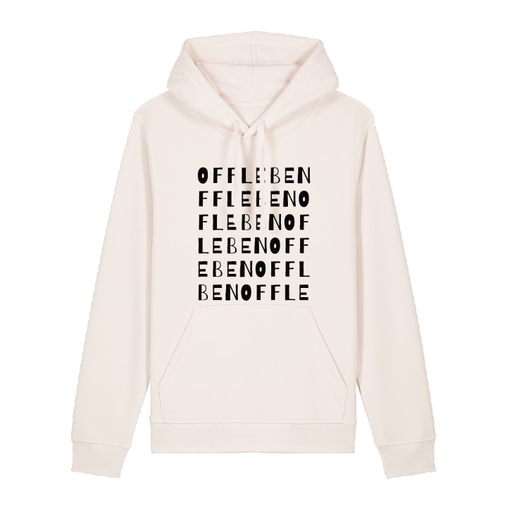 Offleben ordlek hoodie – hoodie från PinShirt