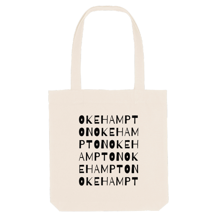 Okehampton ordlek tygkasse – tygkasse från PinShirt