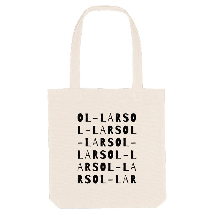 Ol-Lars ordlek tygkasse – tygkasse från PinShirt