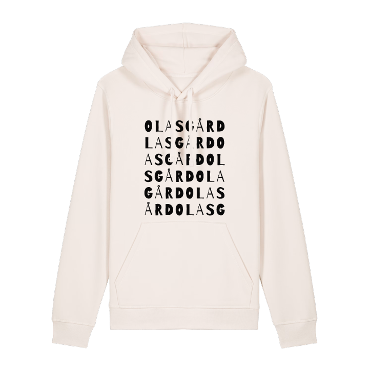 Olasgård ordlek hoodie – hoodie från PinShirt
