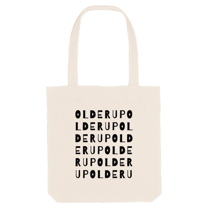 Olderup ordlek tygkasse – tygkasse från PinShirt