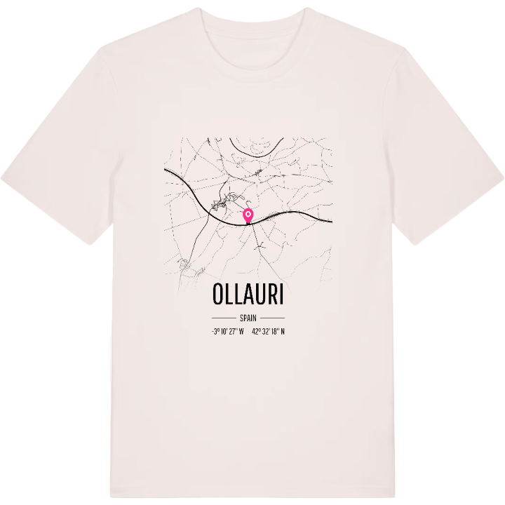 Ollauri karta t-shirt – t-shirt från PinShirt