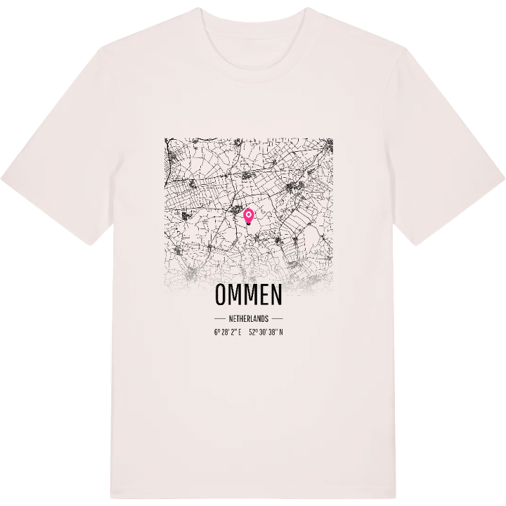 Ommen karta t-shirt – t-shirt från PinShirt