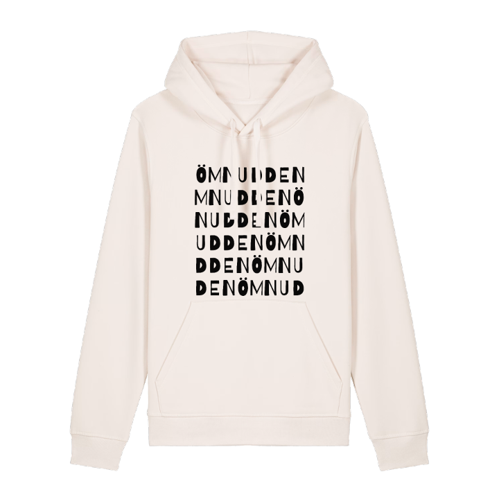 Ömnudden ordlek hoodie – hoodie från PinShirt