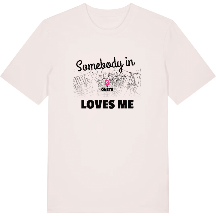 Någon i Önsta älskar mig t-shirt – t-shirt från PinShirt