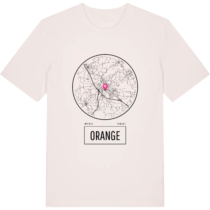 Orange t-shirt – t-shirt från PinShirt