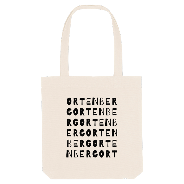 Ortenberg ordlek tygkasse – tygkasse från PinShirt