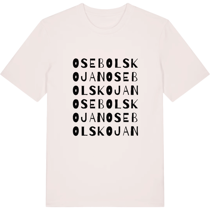 Osebolskojan ordlek t-shirt – t-shirt från PinShirt
