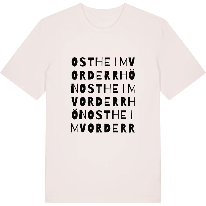 Ostheim vor der Rhön ordlek t-shirt – t-shirt från PinShirt