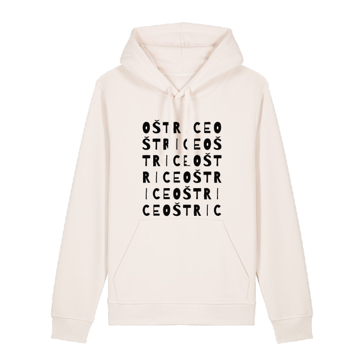 Oštrice ordlek hoodie – hoodie från PinShirt