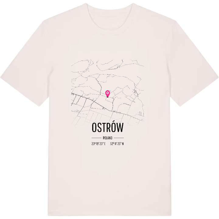 Ostrów karta t-shirt – t-shirt från PinShirt