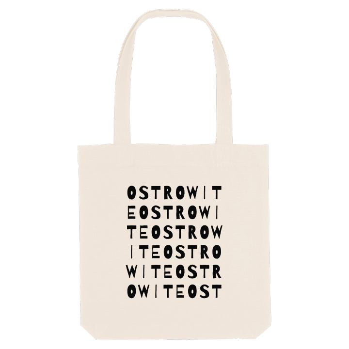 Ostrowite ordlek tygkasse – tygkasse från PinShirt