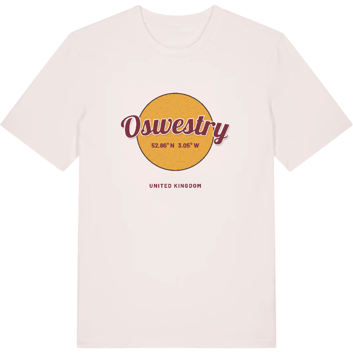 Oswestry cirkel t-shirt – t-shirt från PinShirt