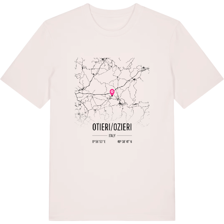 Otieri/Ozieri karta t-shirt – t-shirt från PinShirt