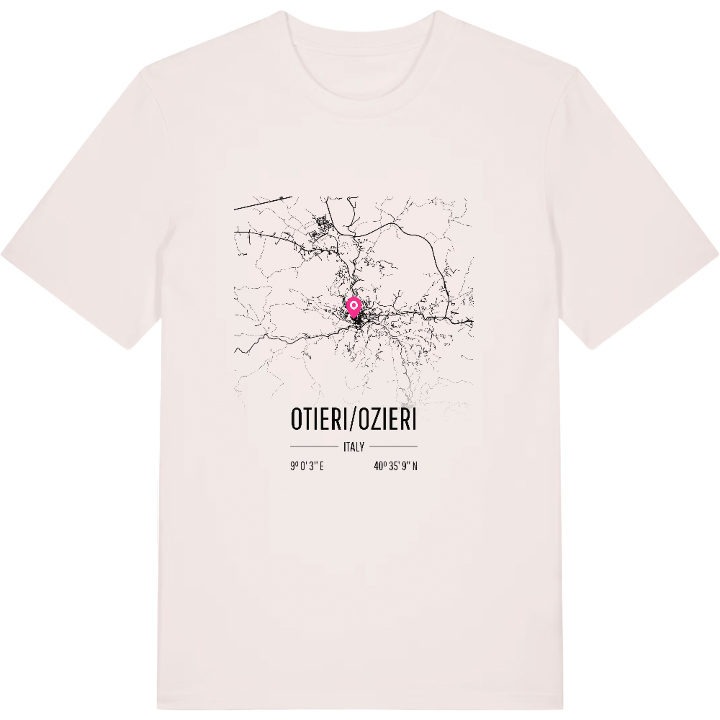 Otieri/Ozieri karta t-shirt – t-shirt från PinShirt