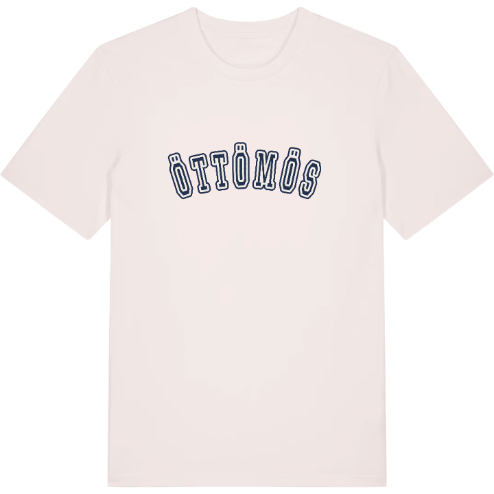 Öttömös college t-shirt – t-shirt från PinShirt