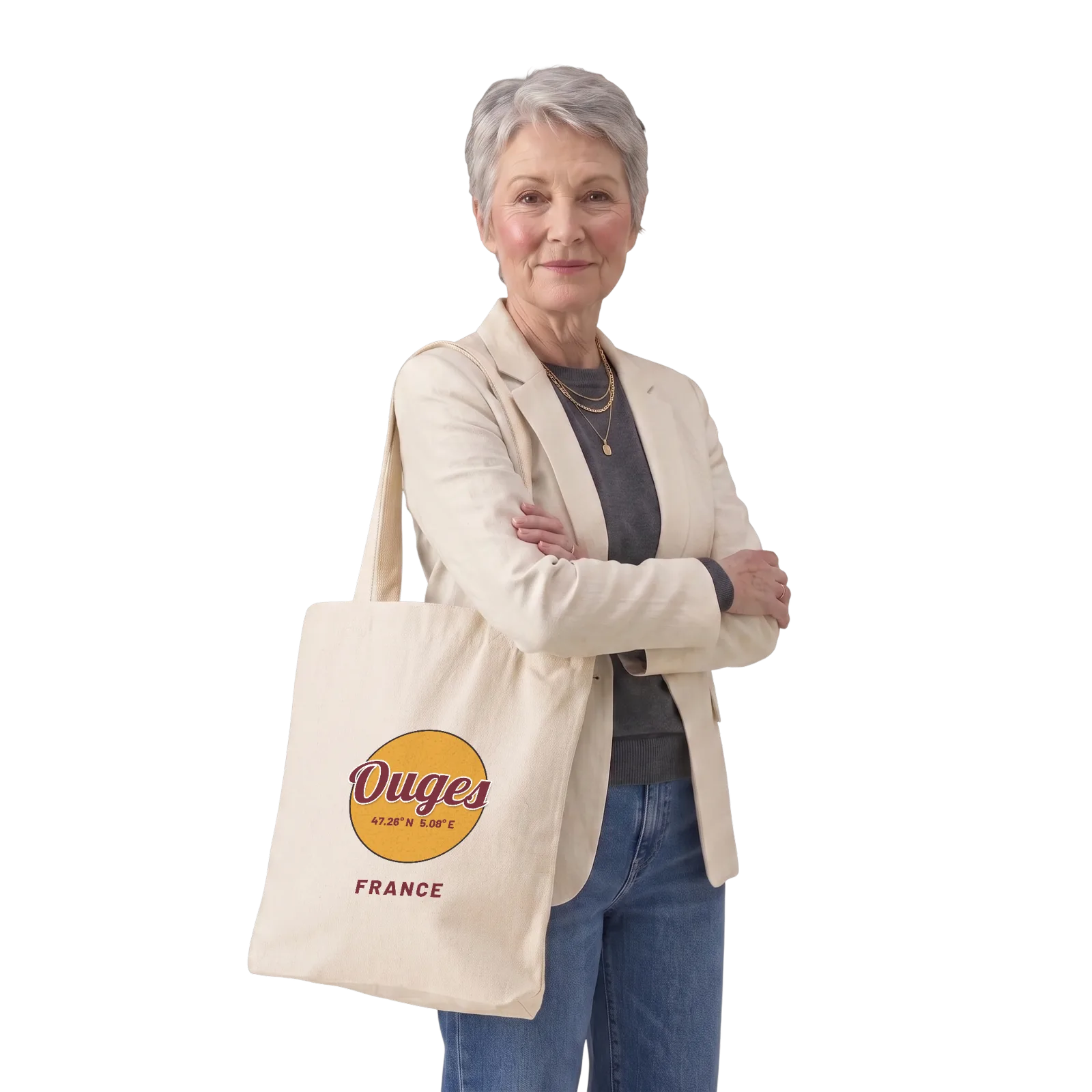 Ouges cirkel tygkasse – Natural, i miljö