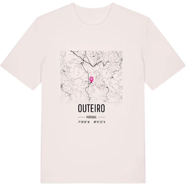 Outeiro karta t-shirt – t-shirt från PinShirt