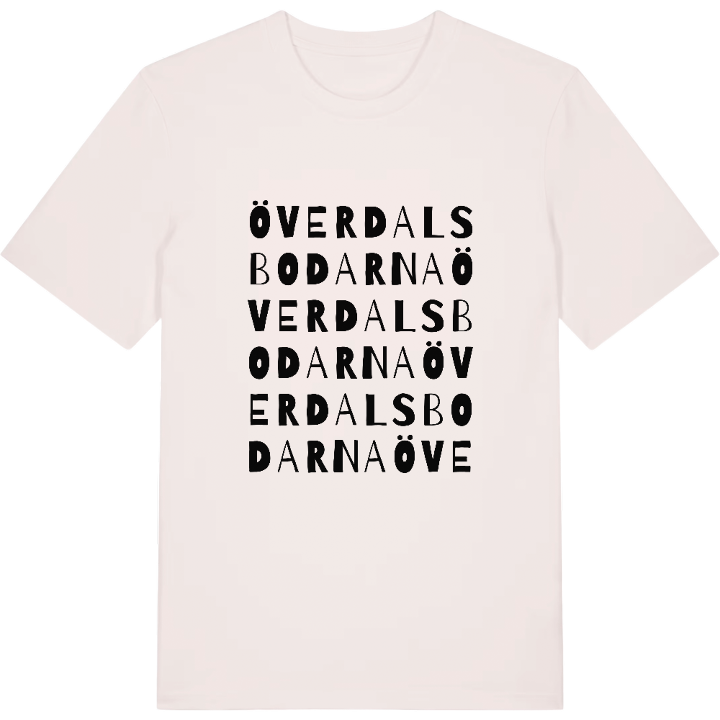 Överdalsbodarna ordlek t-shirt – t-shirt från PinShirt