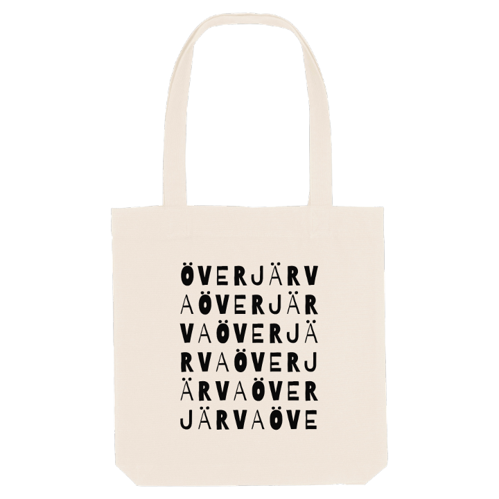 Överjärva ordlek tygkasse – tygkasse från PinShirt
