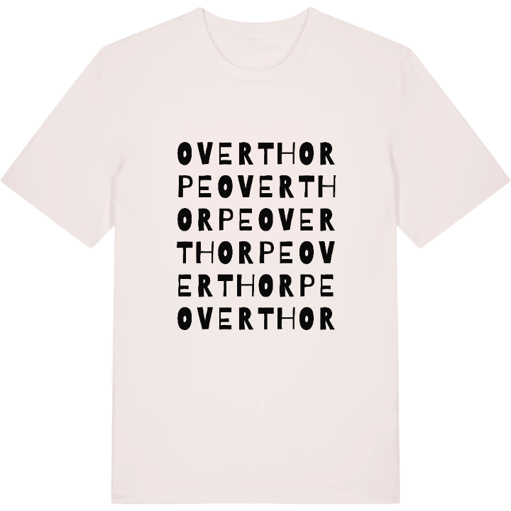 Overthorpe ordlek t-shirt – t-shirt från PinShirt