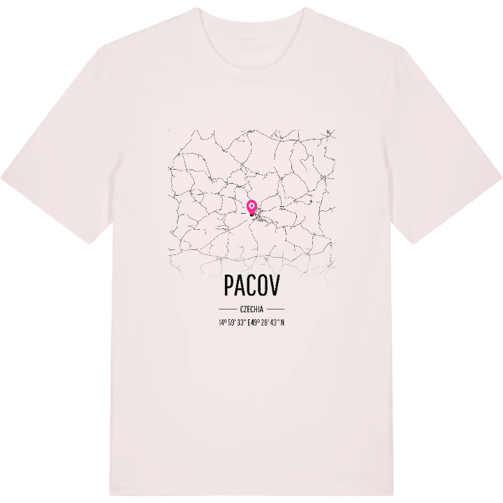Pacov karta t-shirt – t-shirt från PinShirt