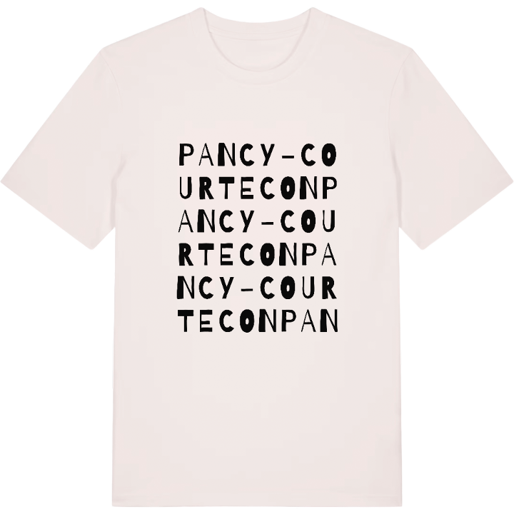 Pancy-Courtecon ordlek t-shirt – t-shirt från PinShirt