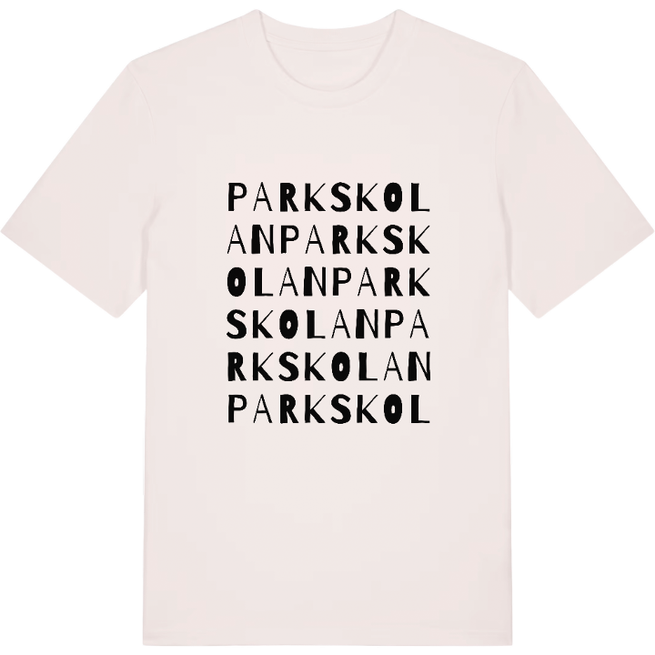 Parkskolan ordlek t-shirt – t-shirt från PinShirt