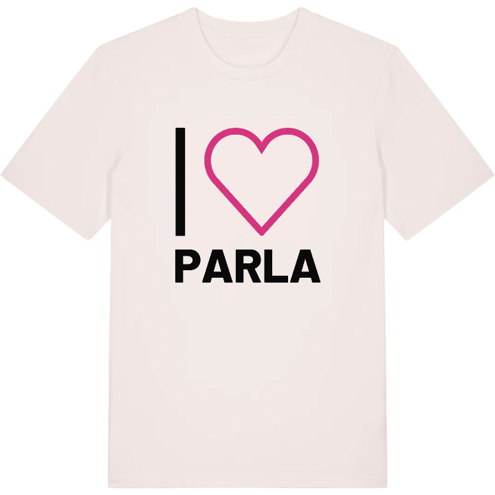 Jag älskar Parla t-shirt stort tryck – t-shirt från PinShirt