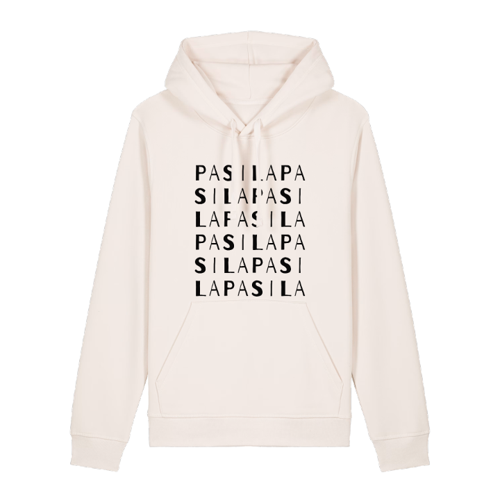 Pasila ordlek hoodie – hoodie från PinShirt
