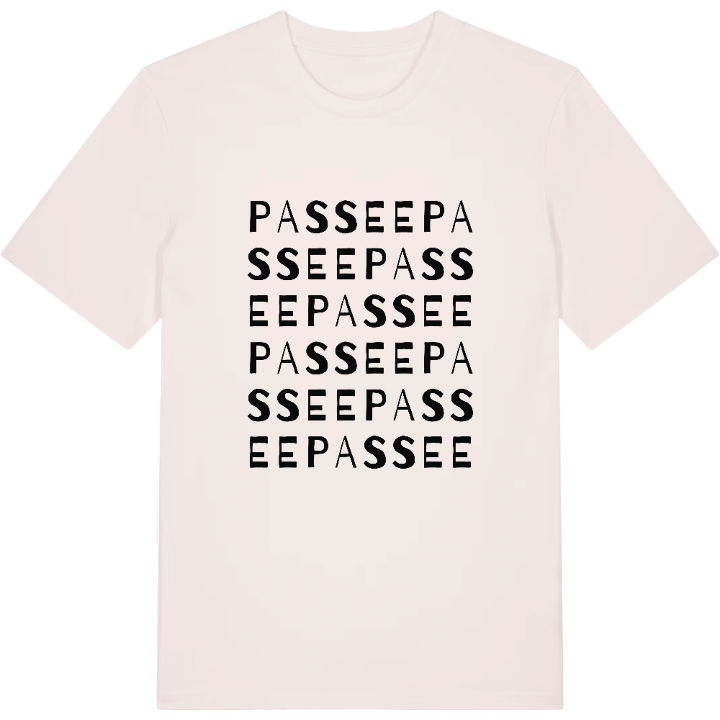 Passee ordlek t-shirt – t-shirt från PinShirt