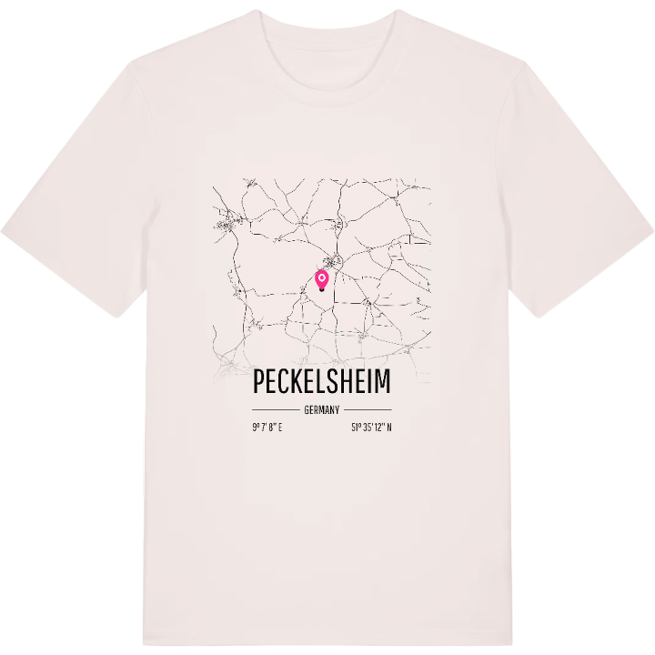 Peckelsheim karta t-shirt – t-shirt från PinShirt