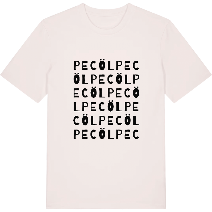 Pecöl ordlek t-shirt – t-shirt från PinShirt