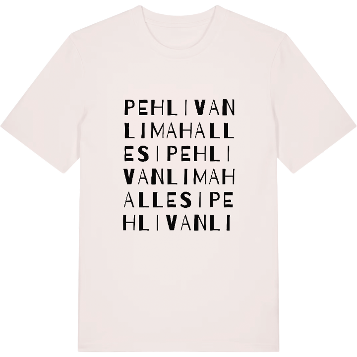 Pehlivanlı Mahallesi ordlek t-shirt – t-shirt från PinShirt