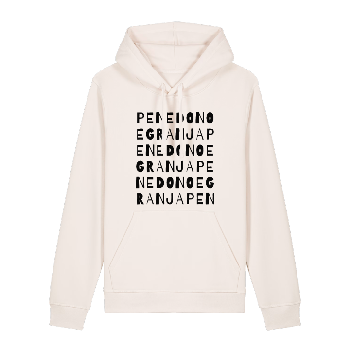 Penedono e Granja ordlek hoodie – hoodie från PinShirt