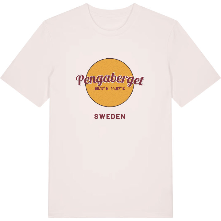 Pengaberget cirkel t-shirt – t-shirt från PinShirt