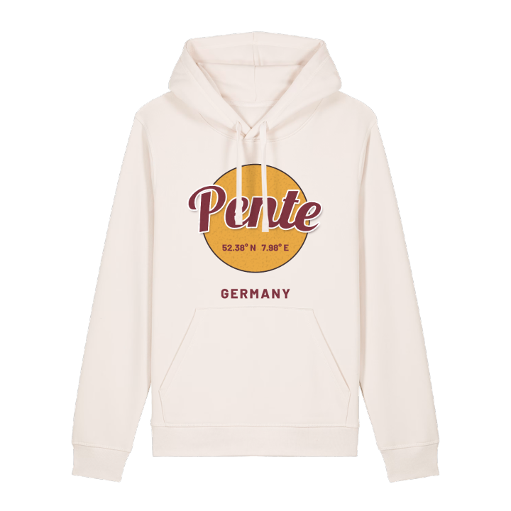 Pente cirkel hoodie – hoodie från PinShirt