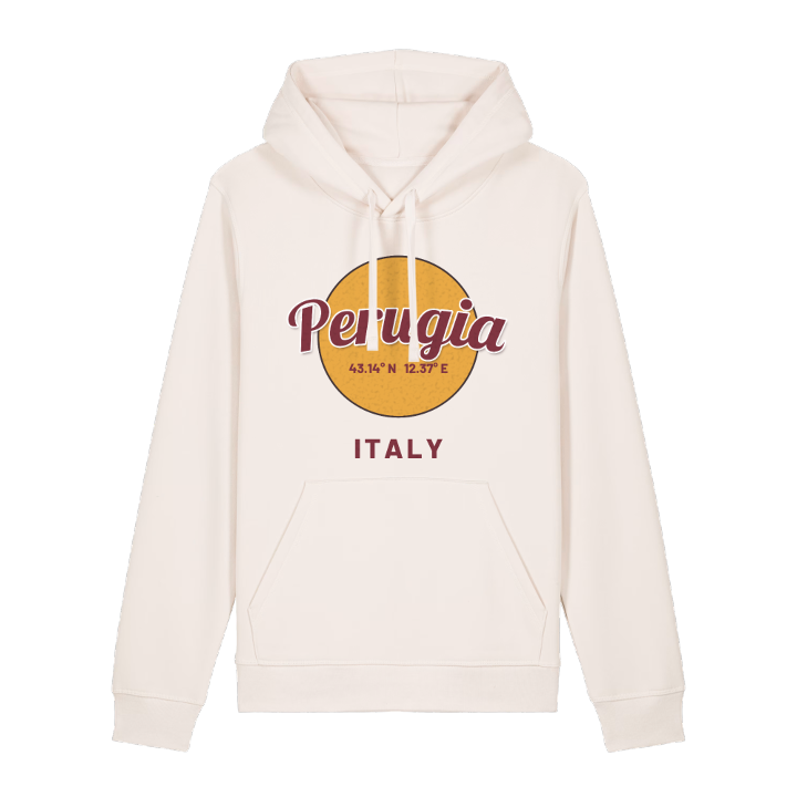 Perugia cirkel hoodie – hoodie från PinShirt
