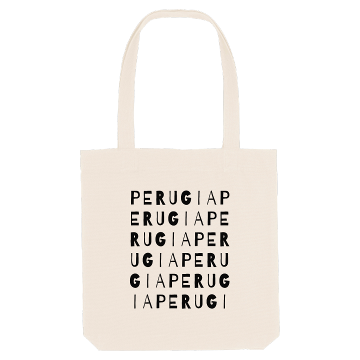 Perugia ordlek tygkasse – tygkasse från PinShirt