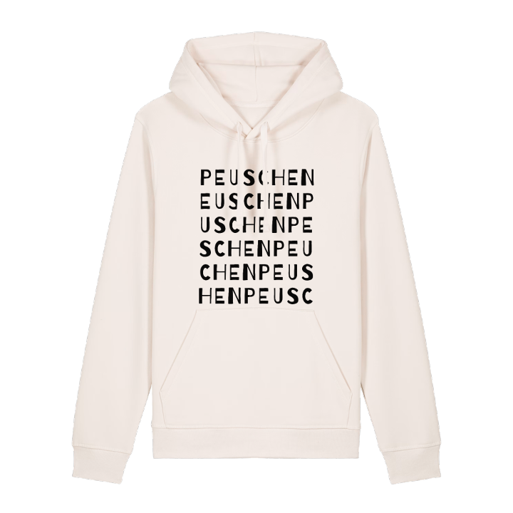 Peuschen ordlek hoodie – hoodie från PinShirt