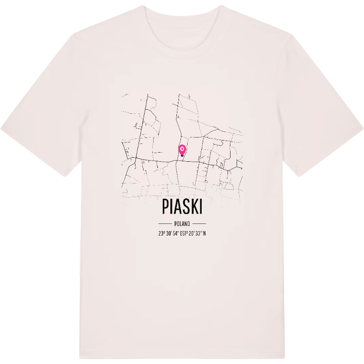 Piaski karta t-shirt – t-shirt från PinShirt
